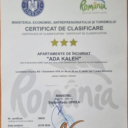 Apartment Ada Kaleh Orşova Dış mekan fotoğraf
